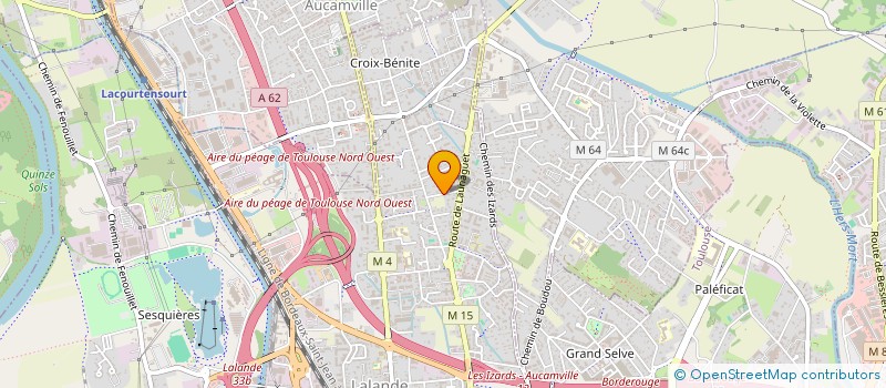 localisation de l'entreprise DH HOLDING  TOULOUSE