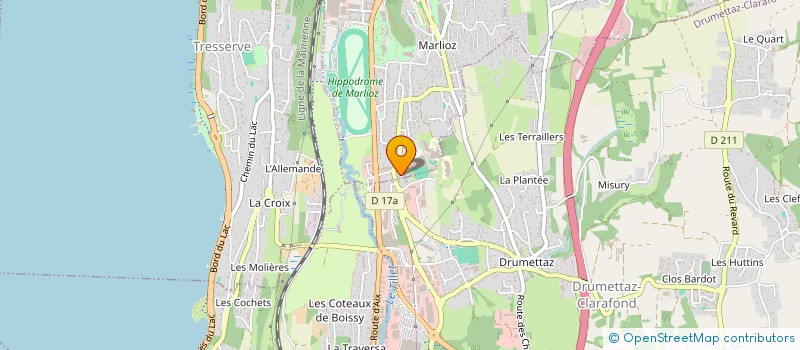 localisation de l'entreprise DH SOLUTIONS  AIX-LES-BAINS