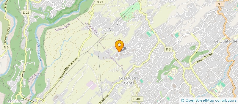 localisation de l'entreprise DH TECHNIC PIECES AUTO  LE TAMPON