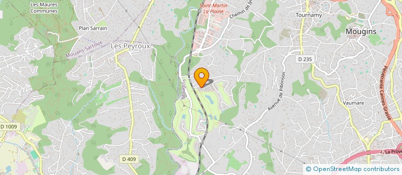 localisation de l'entreprise DH VENTURES  MOUGINS