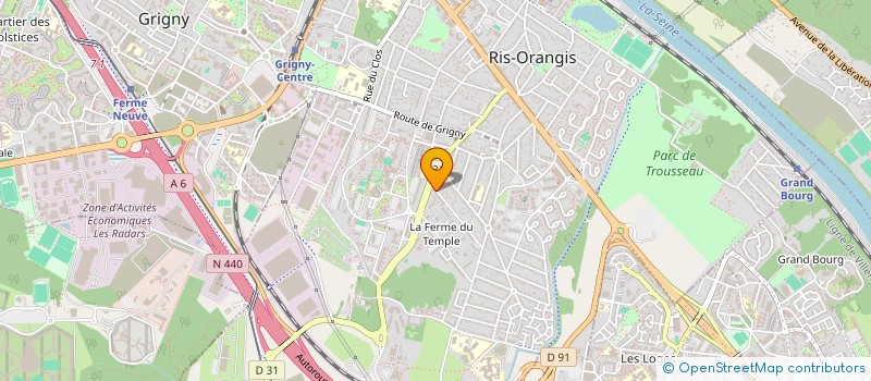 localisation de l'entreprise DHA à RIS-ORANGIS