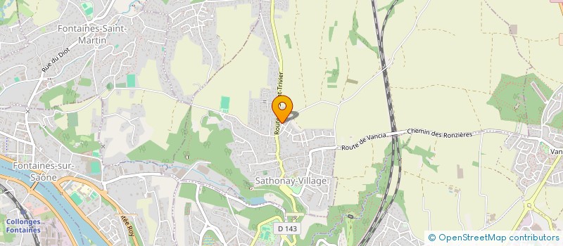 localisation de l'entreprise DHAENE WANG  SATHONAY-VILLAGE