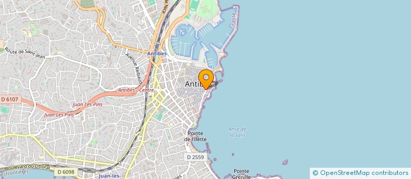localisation de l'entreprise DHAFIR à ANTIBES