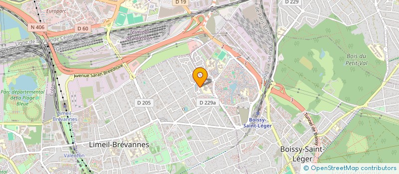 localisation de l'entreprise DHAKIRA  LIMEIL-BREVANNES