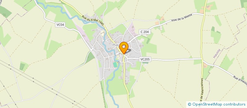 localisation de l'entreprise DHALCI  HAUSSY