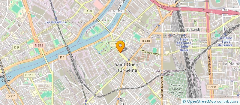 localisation de l'entreprise DHALENE PHONE à SAINT-OUEN-SUR-SEINE