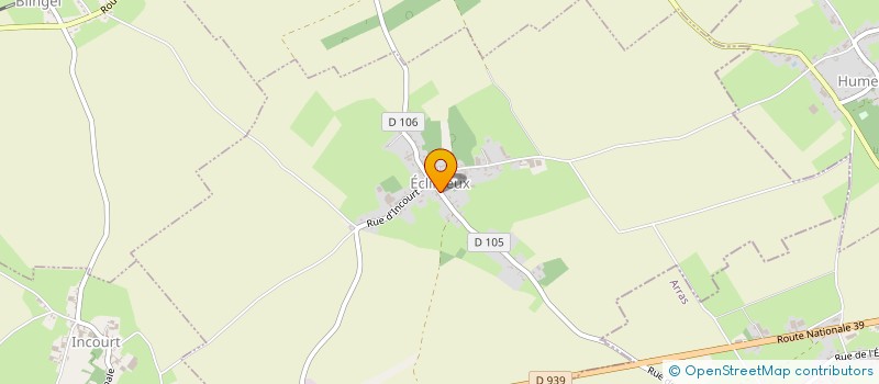 localisation de l'entreprise DHALLEINE HERVE  ECLIMEUX