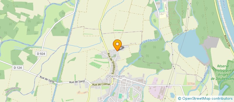 localisation de l'entreprise DHAMAN à OBENHEIM