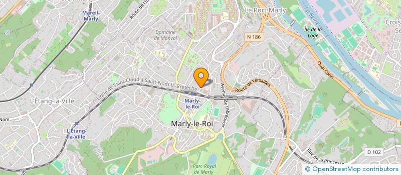 localisation de l'entreprise DHANBHO II  MARLY-LE-ROI