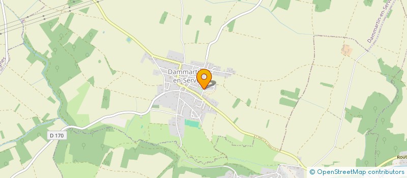 localisation de l'entreprise DHANVANTARI SOCIO ESTHETIQUE & MASSAGES AYURVEDIQUES & BIEN-ETRE à DAMMARTIN-EN-SERVE