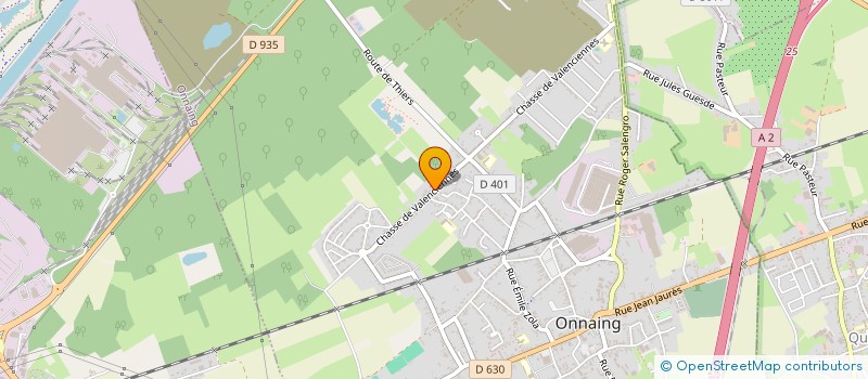 localisation de l'entreprise DHAR DECO  ONNAING