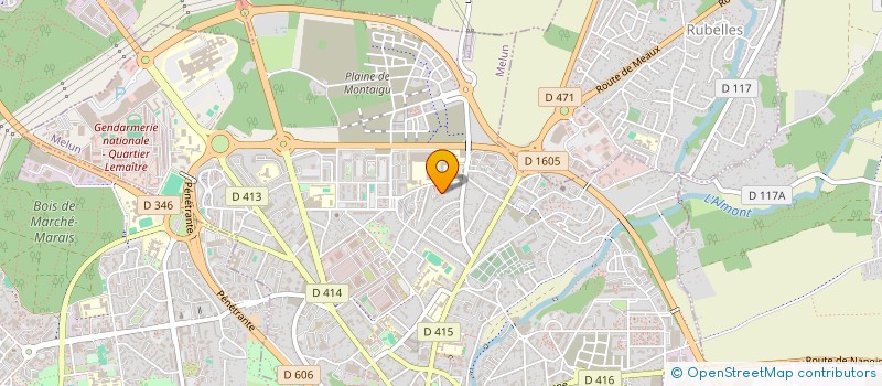 localisation de l'entreprise DHAR IMMOBILIER à MELUN