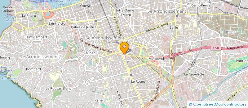 localisation de l'entreprise DHARMA YOGA à MARSEILLE