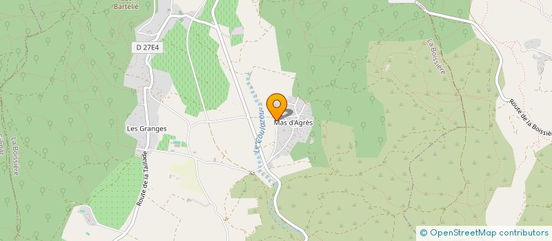 localisation de l'entreprise DHASCENSEUR à LA BOISSIERE