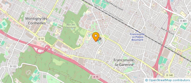 localisation de l'entreprise DHB AUTOS  AUBERVILLIERS