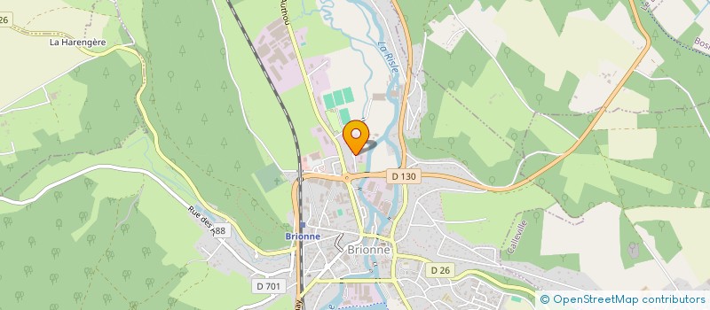 localisation de l'entreprise DHB CONCEPTION à BRIONNE