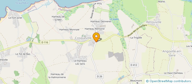 localisation de l'entreprise DHB IMMO  VICQ-SUR-MER