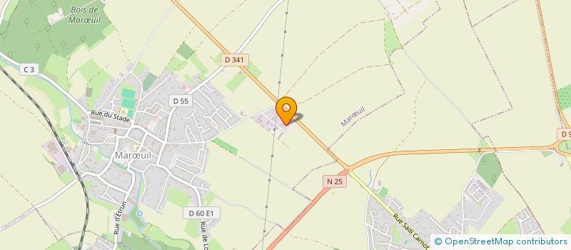 localisation de l'entreprise DHC  MARUIL