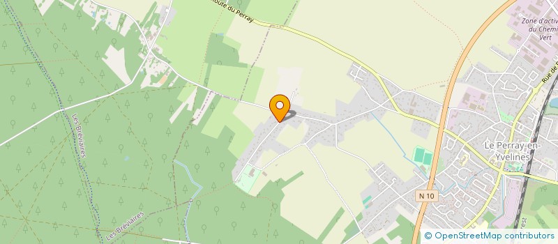 localisation de l'entreprise DHC LIVRAISON à LE PERRAY-EN-YVELINES