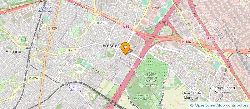 localisation de l'entreprise DHCOM à FRESNES