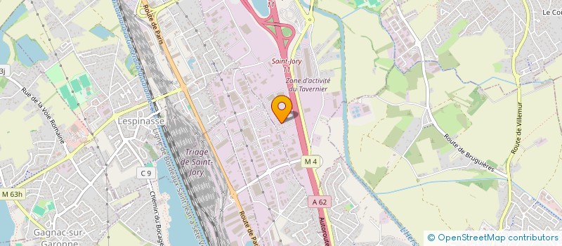 localisation de l'entreprise DHE  BRUGUIERES