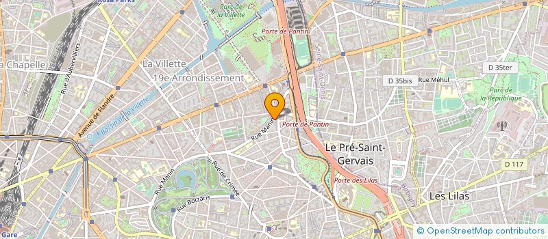 localisation de l'entreprise DHE DEBOUCHAGE à PARIS