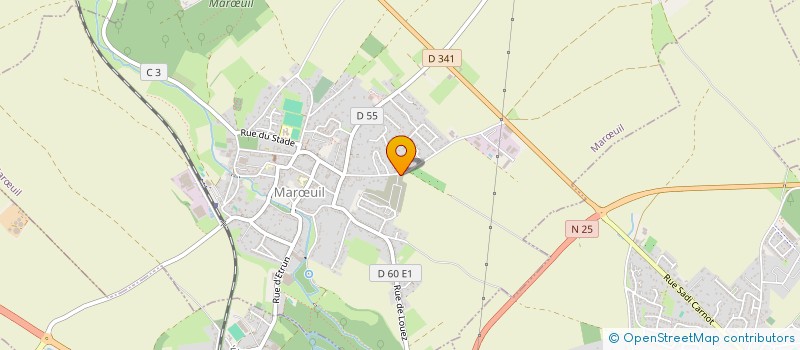 localisation de l'entreprise DHEDIN COUVERTURE  MARUIL