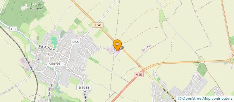 localisation de l'entreprise DHEDIN PARCS ET JARDINS  MARUIL