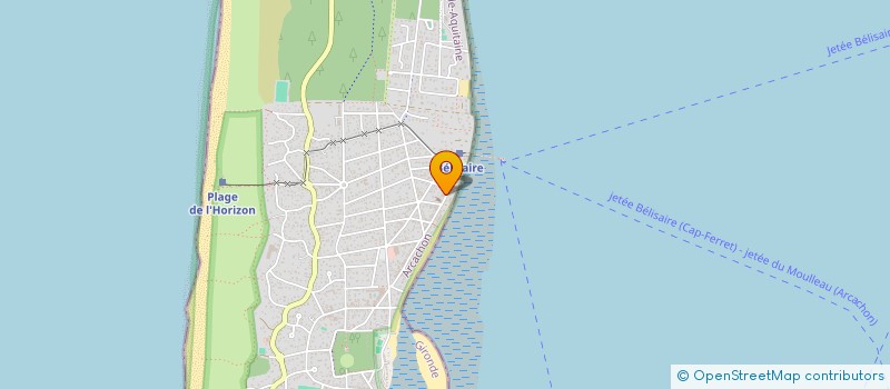 localisation de l'entreprise DHEDM2 à LEGE-CAP-FERRET