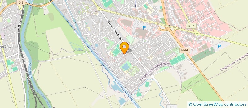 localisation de l'entreprise DHEE SOK GYM  CHALONS-EN-CHAMPAGNE