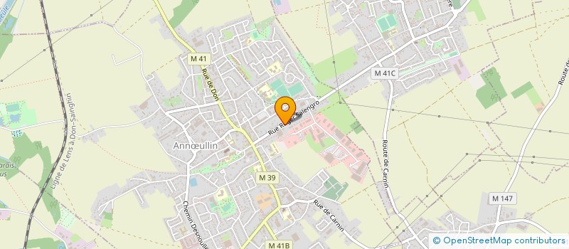 localisation de l'entreprise DHELIN-MASTAIN à CARNIN