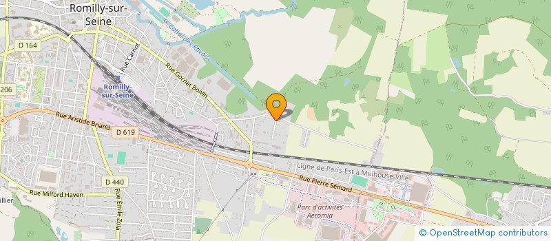 localisation de l'entreprise DHEURLE  ROMILLY-SUR-SEINE
