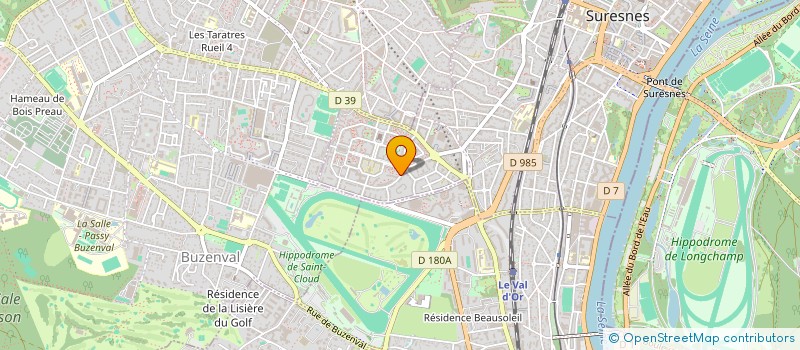 localisation de l'entreprise DHF SON ET IMAGE à SURESNES