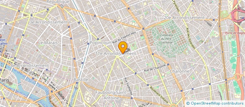 localisation de l'entreprise DHIA à PARIS