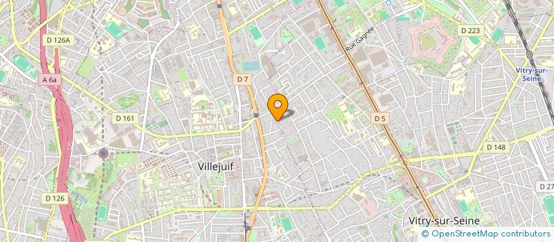 localisation de l'entreprise DHIAN YOGA  VILLEJUIF