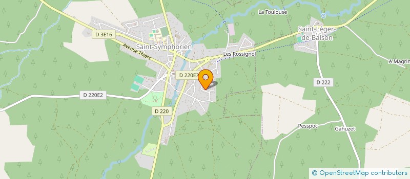 localisation de l'entreprise DHIMMO  SAINT-SYMPHORIEN