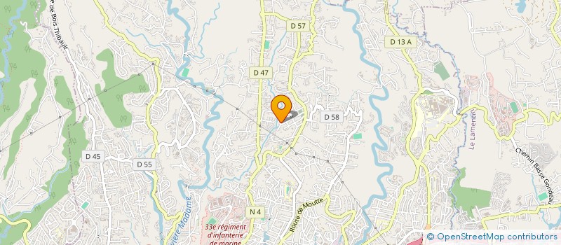 localisation de l'entreprise DHIP BUSINESS  FORT-DE-FRANCE