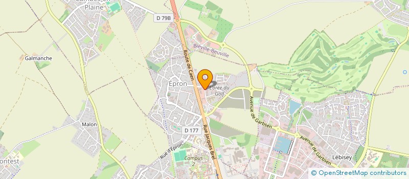 localisation de l'entreprise DHM  EPRON