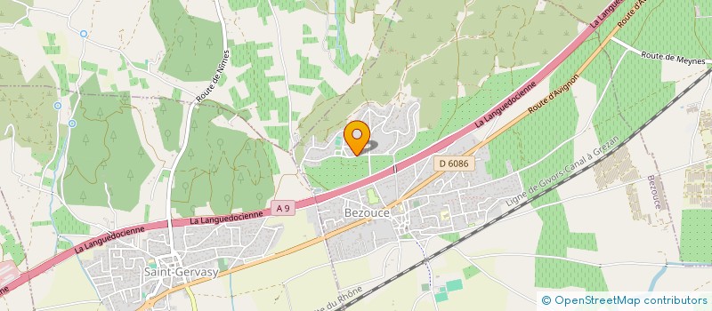 localisation de l'entreprise DHM  BEZOUCE