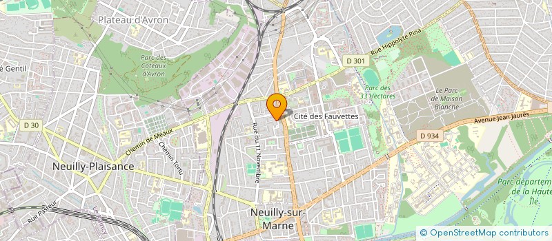 localisation de l'entreprise DHM ENGINEER à NEUILLY-SUR-MARNE