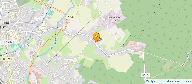 localisation de l'entreprise DHM HC  SAINT-AMAND-LES-EAUX