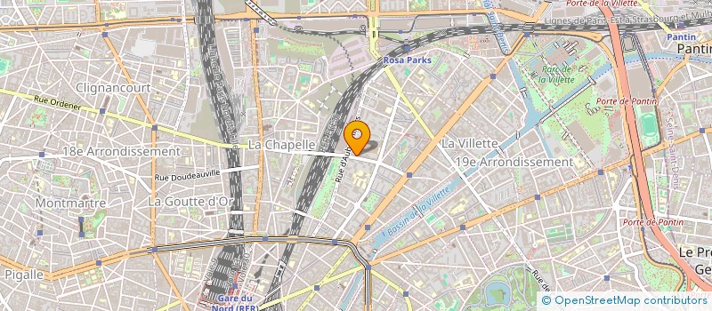 localisation de l'entreprise DHM IMMOBILIER  PARIS