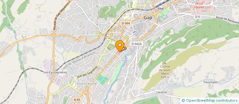 localisation de l'entreprise DHM IMPORT à GAP