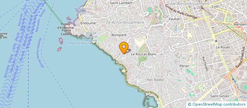 localisation de l'entreprise DHM PHARMA  MARSEILLE