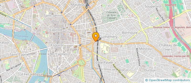 localisation de l'entreprise DHM PRIM'HEURE à TOULOUSE