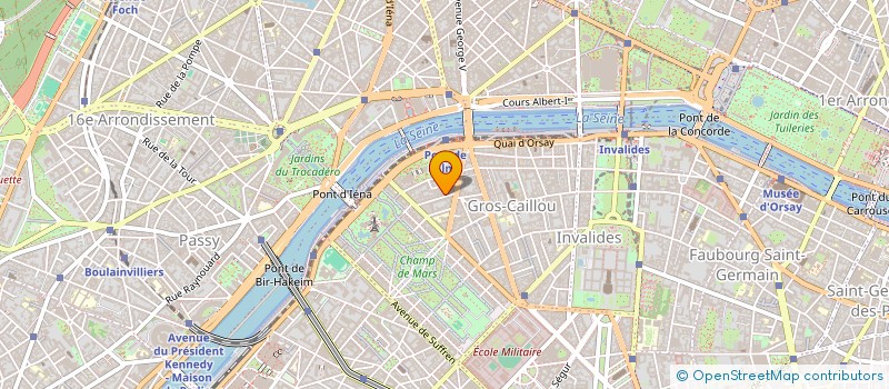 localisation de l'entreprise DHN CONSEIL  PARIS