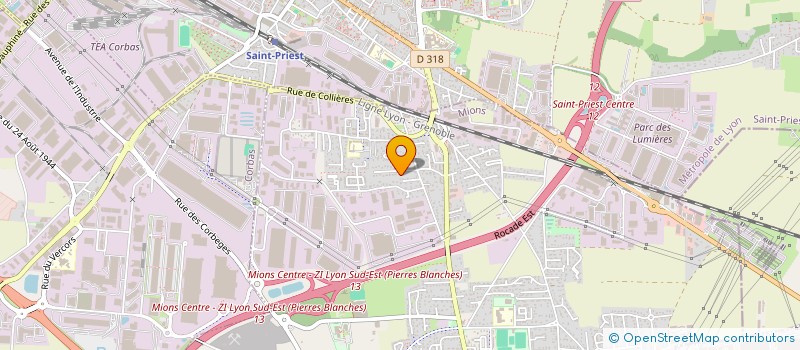 localisation de l'entreprise DHOCK INVEST  MIONS