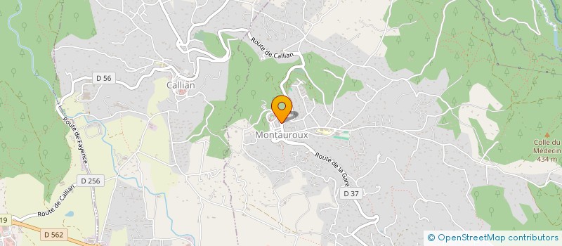 localisation de l'entreprise DHOLLYWOOD  SAINT-RAPHAEL