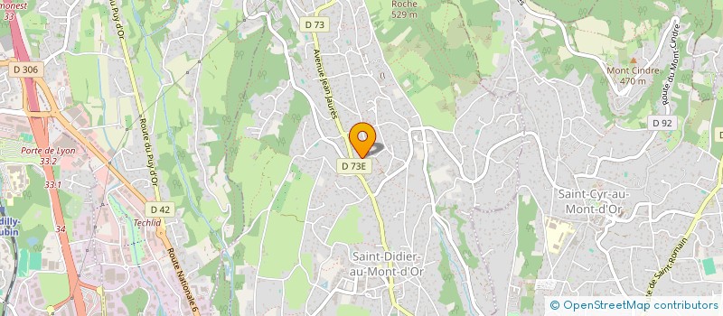 localisation de l'entreprise DHOME INVEST  SAINT-DIDIER-AU-MONT-D'OR