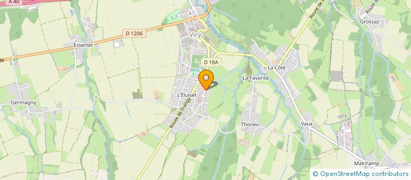 localisation de l'entreprise DHOMMEE/VINCENT  VIRY